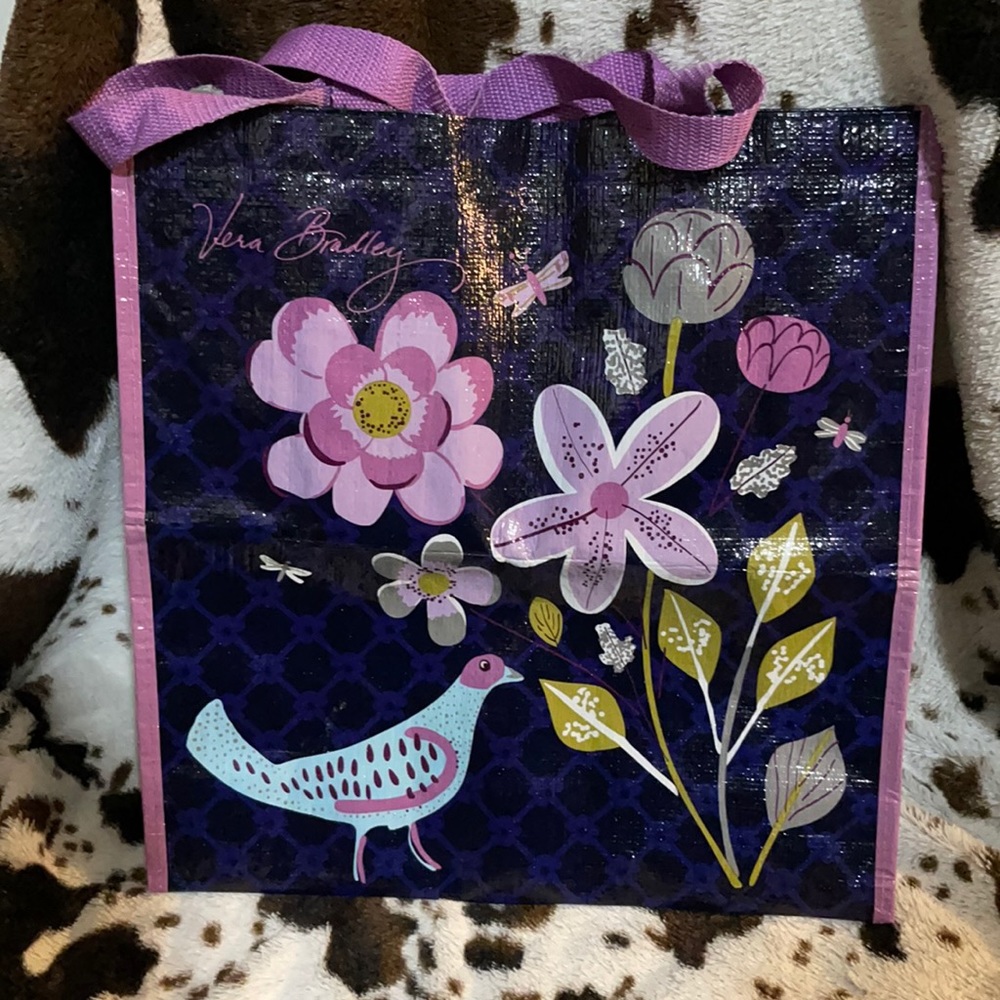 Reusable Vera Bradley tote